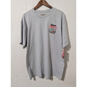 Senor Frogs T Shirt, Nwt, Gray, Mens Xl, Cancun Mexico, Embroidered, Graphic...